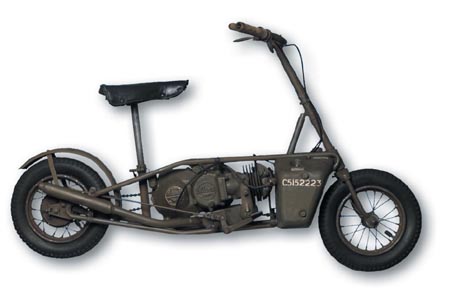 Welbike, British Special Operations Executive, WWII; Collection of H. Keith Melton