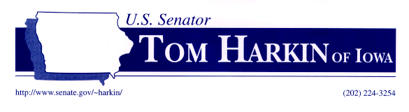 U.S. Senator Tom Harkin of Iowa