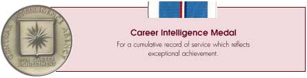 Career Intelligence, medal