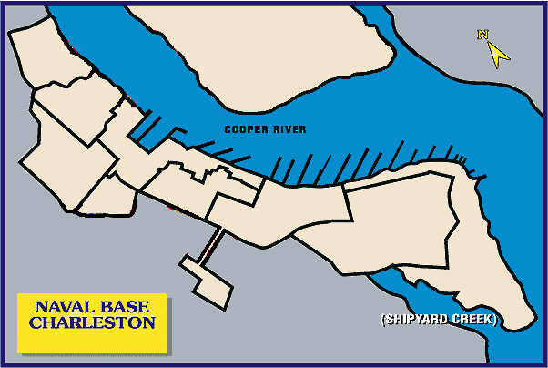 Charleston Naval Base Navy Ports