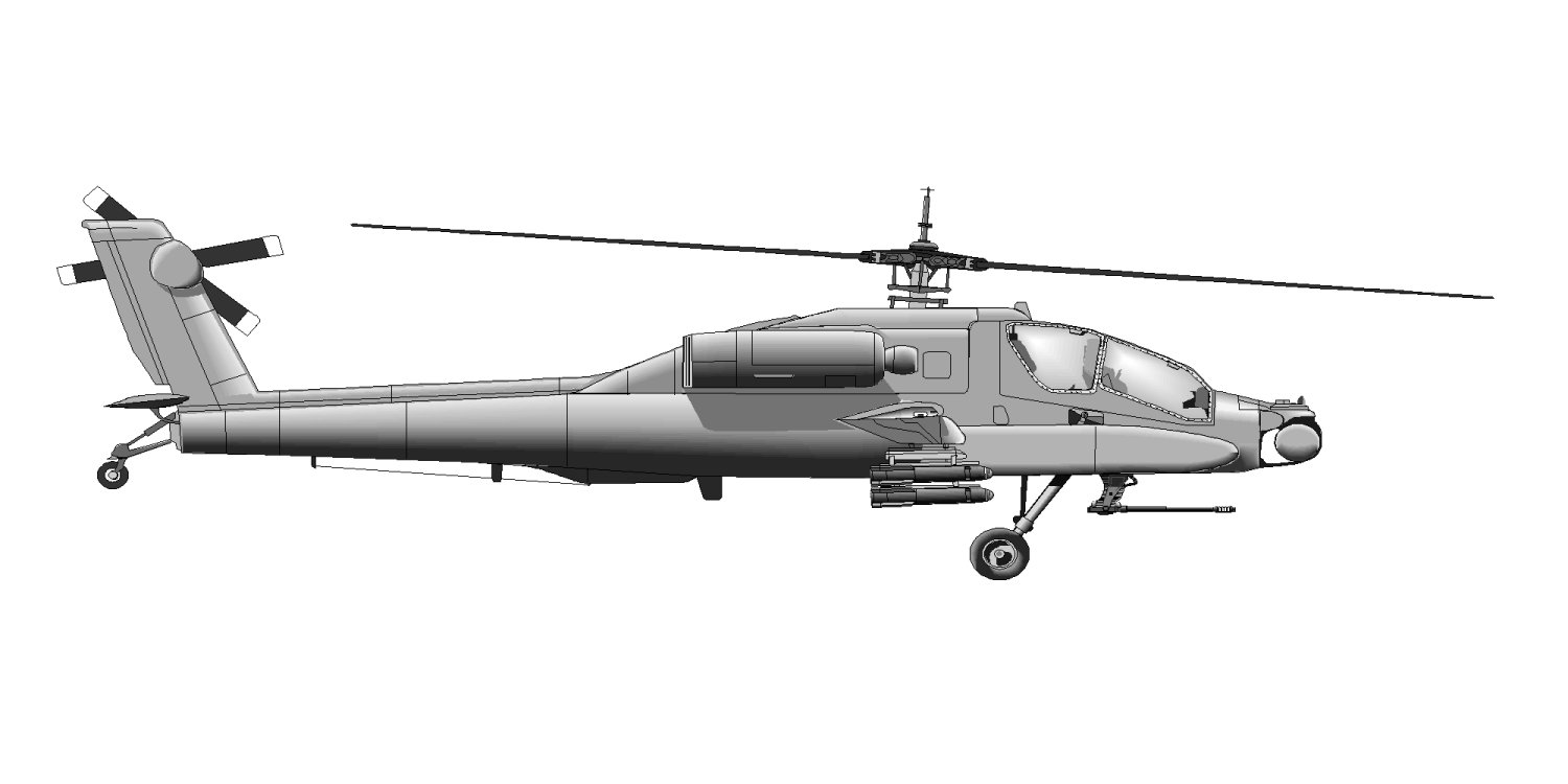  Apache helicopter