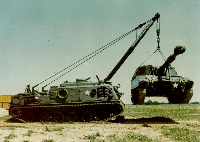 Bergepanzer 2 M88a1-crane