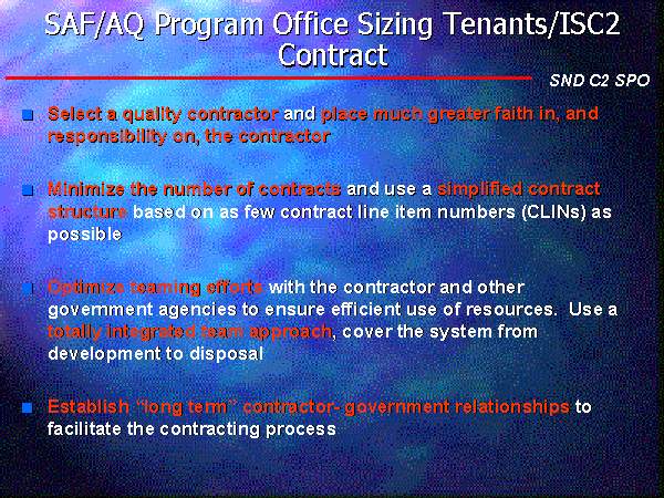 Saf Aq Program Office Sizing Tenants Isc2 Contract