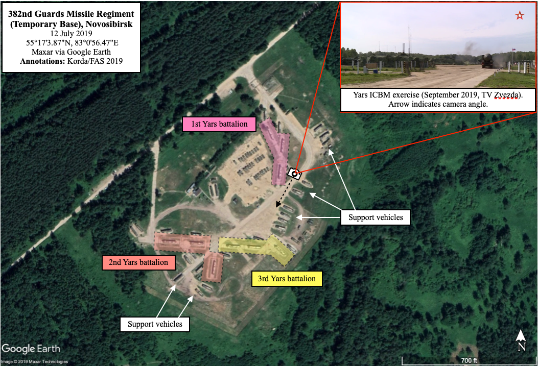 intercontinental ballistic missile sites