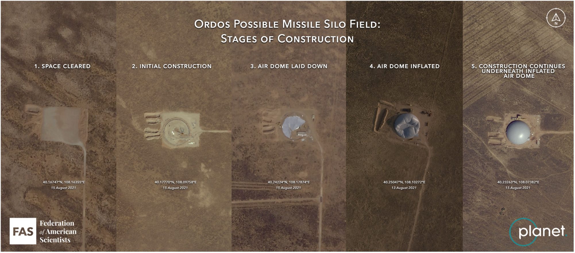 A Closer Look at China’s Missile Silo Construction Federation of