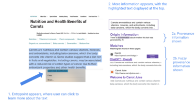 Content Provenance Example Strengthening Info Integrity with Provenance for AI-Generated Text